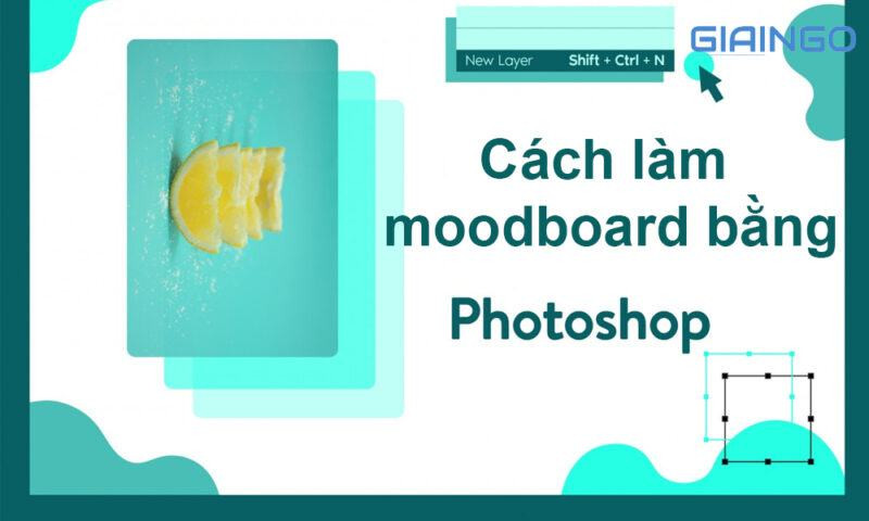 Cách làm moodboard bằng photoshop