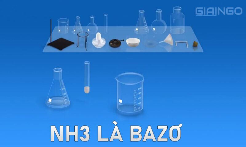 NH3 là axit hay bazơ?