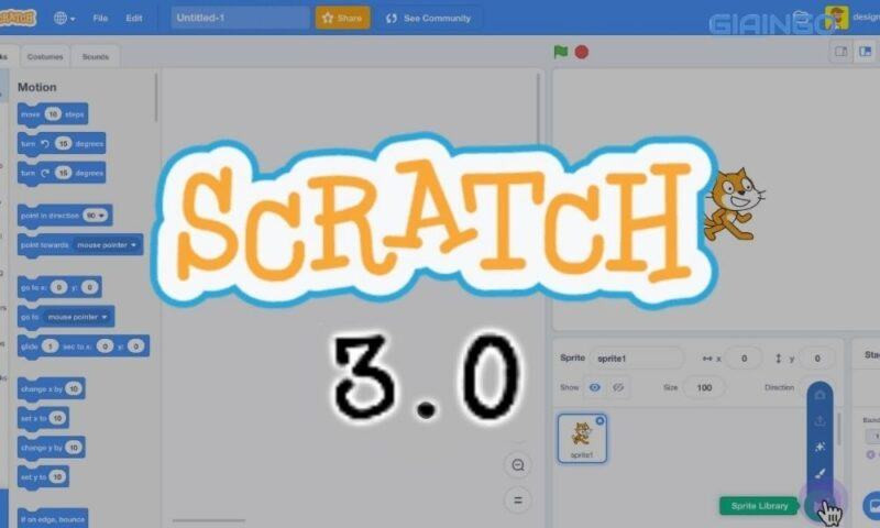 Giới thiệu chức năng chính của scratch 3.0