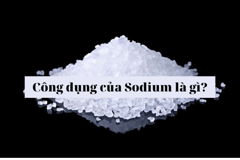 Sodium là gì? Những thông tin bạn nên biết về Sodium