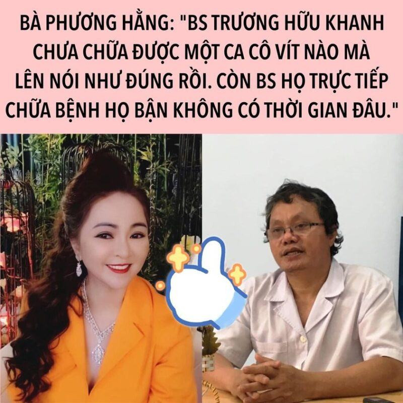 ba nguyen phuong hang to cao bac si truong huu khanh