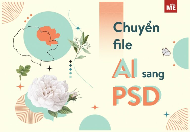 Cách chuyển file AI sang PSD để sử dụng
