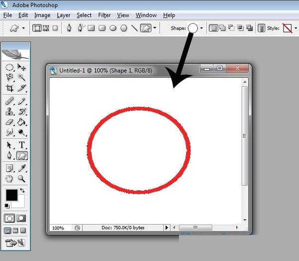 Cách tạo chữ vòng tròn trong photoshop